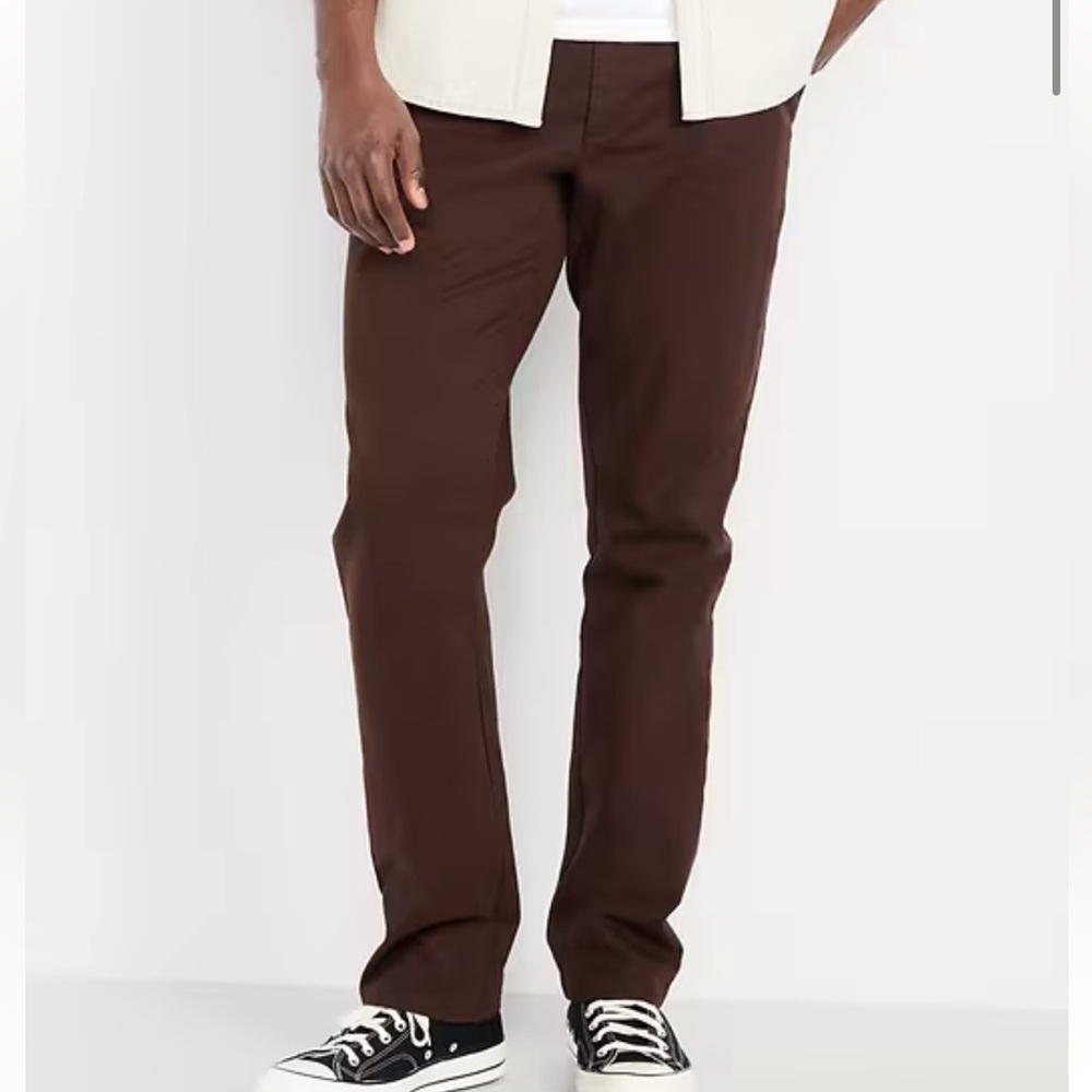 Peter Millar Men's Dark Brown Straight Jeans